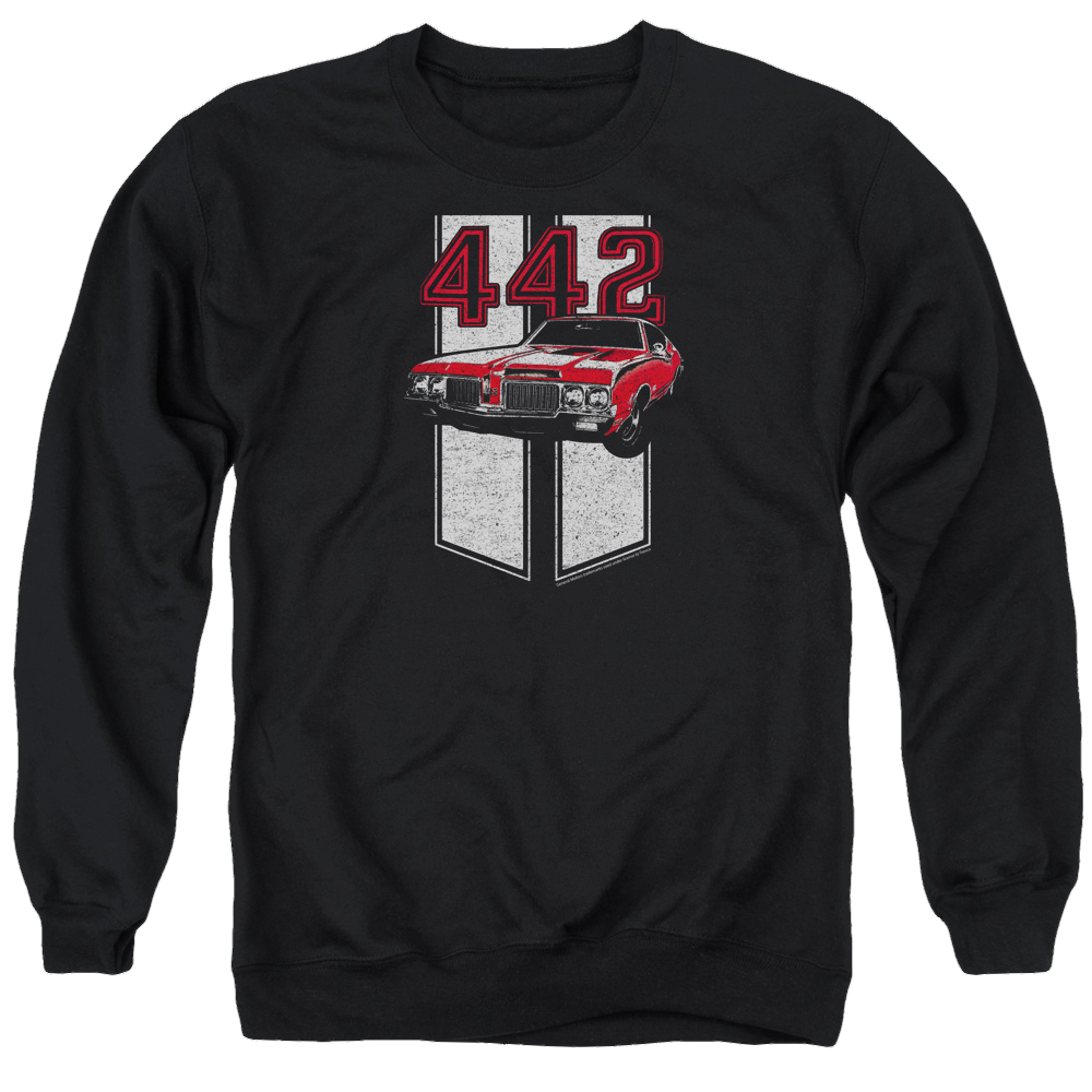 Oldsmobile 442 Men's Crewneck Sweatshirt Men's Crewneck Sweatshirt Oldsmobile