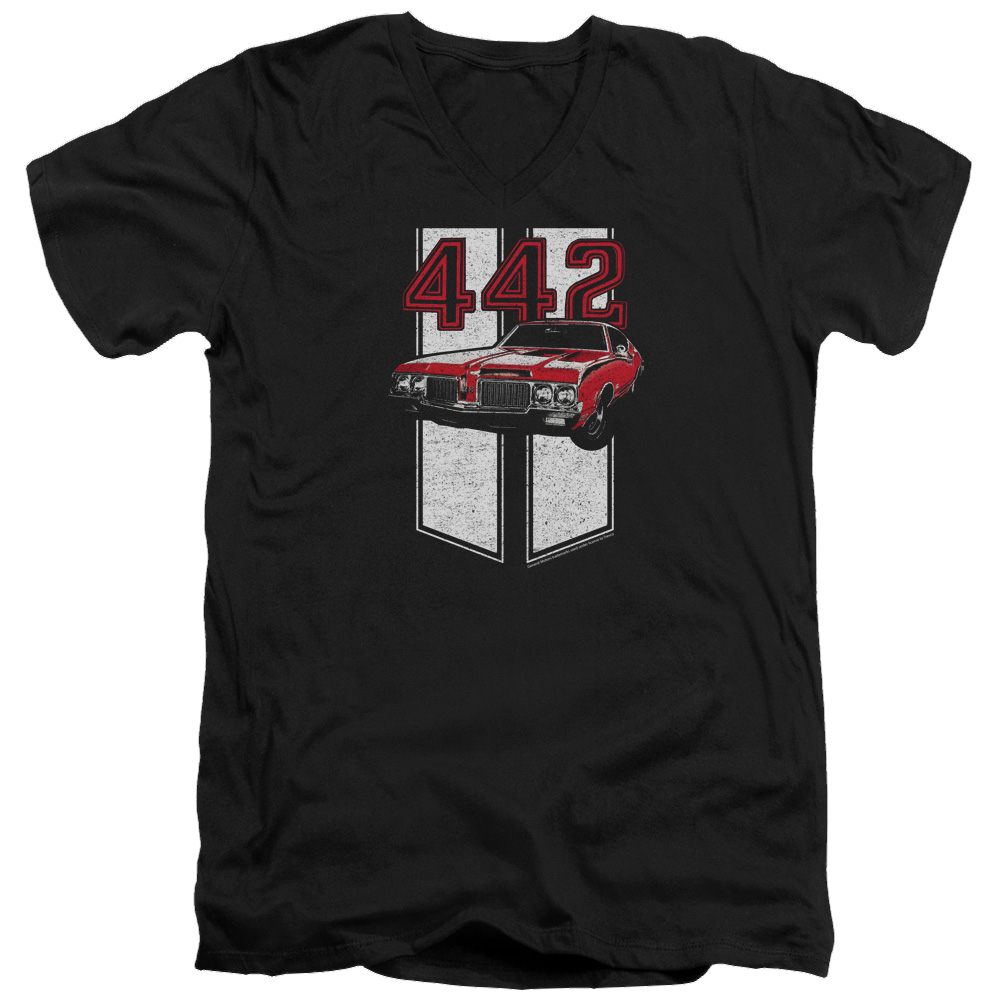 Oldsmobile 442 Men's V-Neck T-Shirt Men's V-Neck T-Shirt Oldsmobile