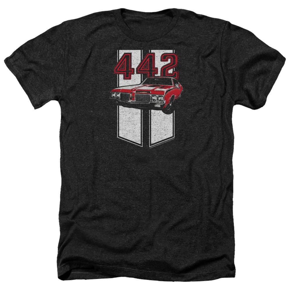 Oldsmobile 442 Men's Heather T-Shirt Men's Heather T-Shirt Oldsmobile