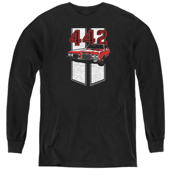 Oldsmobile 442 - Youth Long Sleeve T-Shirt Youth Long Sleeve T-Shirt Oldsmobile