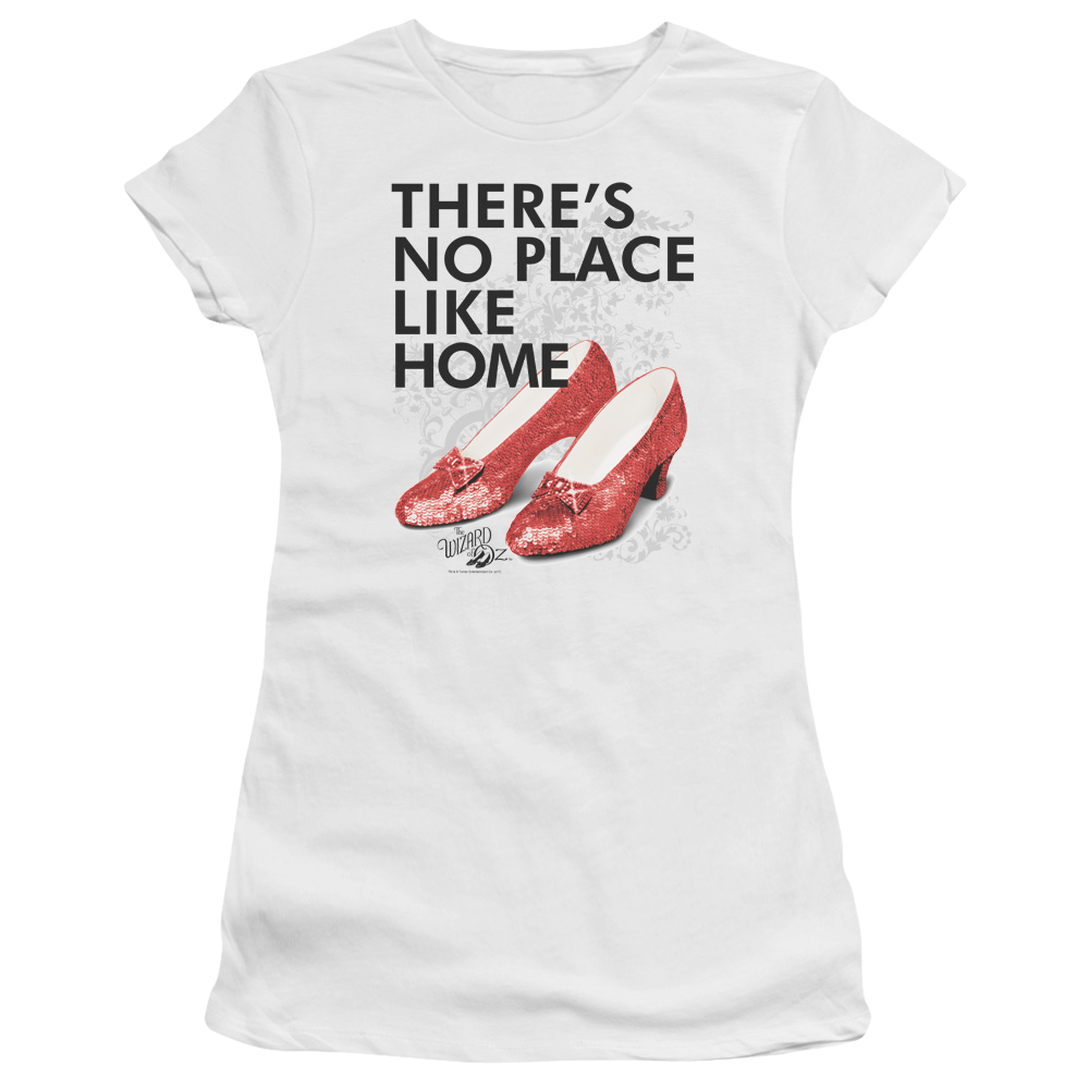 Wizard of Oz No Place Like Home Juniors T-Shirt Juniors T-Shirt Wizard of Oz