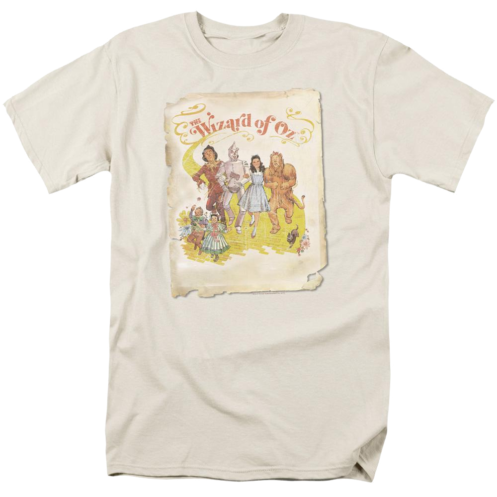 Wizard of Oz Poster Men's Regular Fit T-Shirt Men's Regular Fit T-Shirt Wizard of Oz