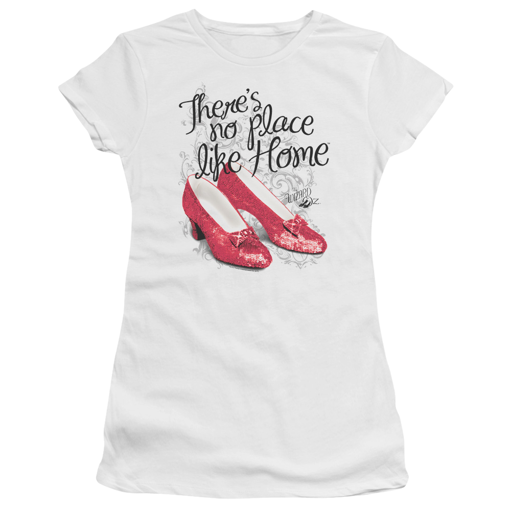 Wizard of Oz Ruby Slippers Juniors T-Shirt Juniors T-Shirt Wizard of Oz