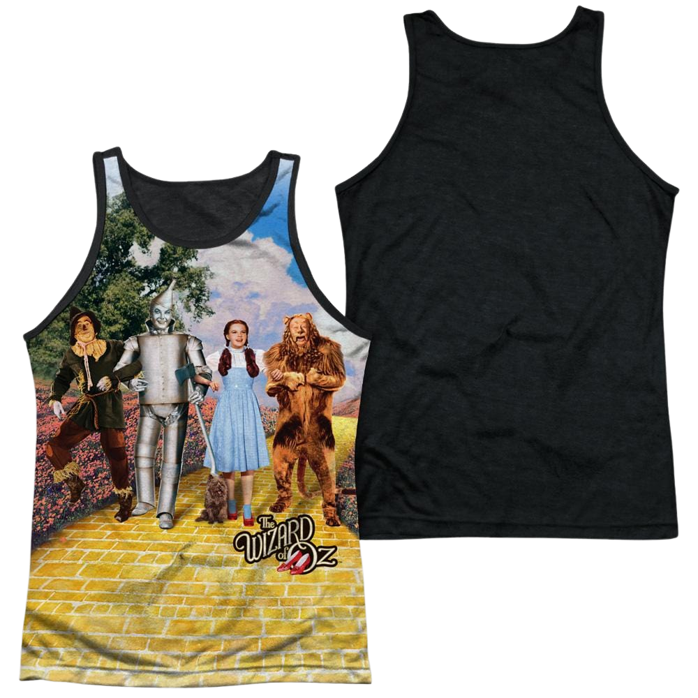 Woz On The Road Men's Black Back Tank Men's Black Back Tank Wizard of Oz