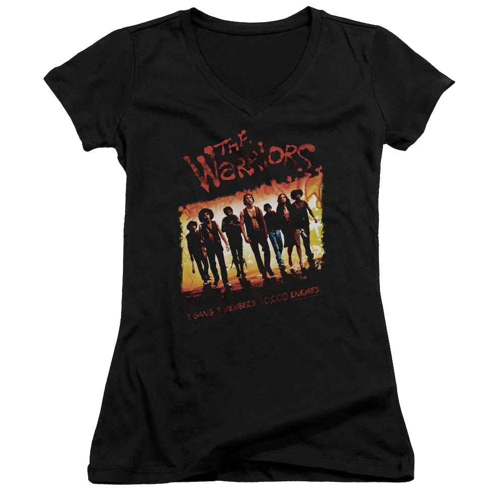 The Warriors One Gang Juniors V-Neck T-Shirt Juniors V-Neck T-Shirt The Warriors