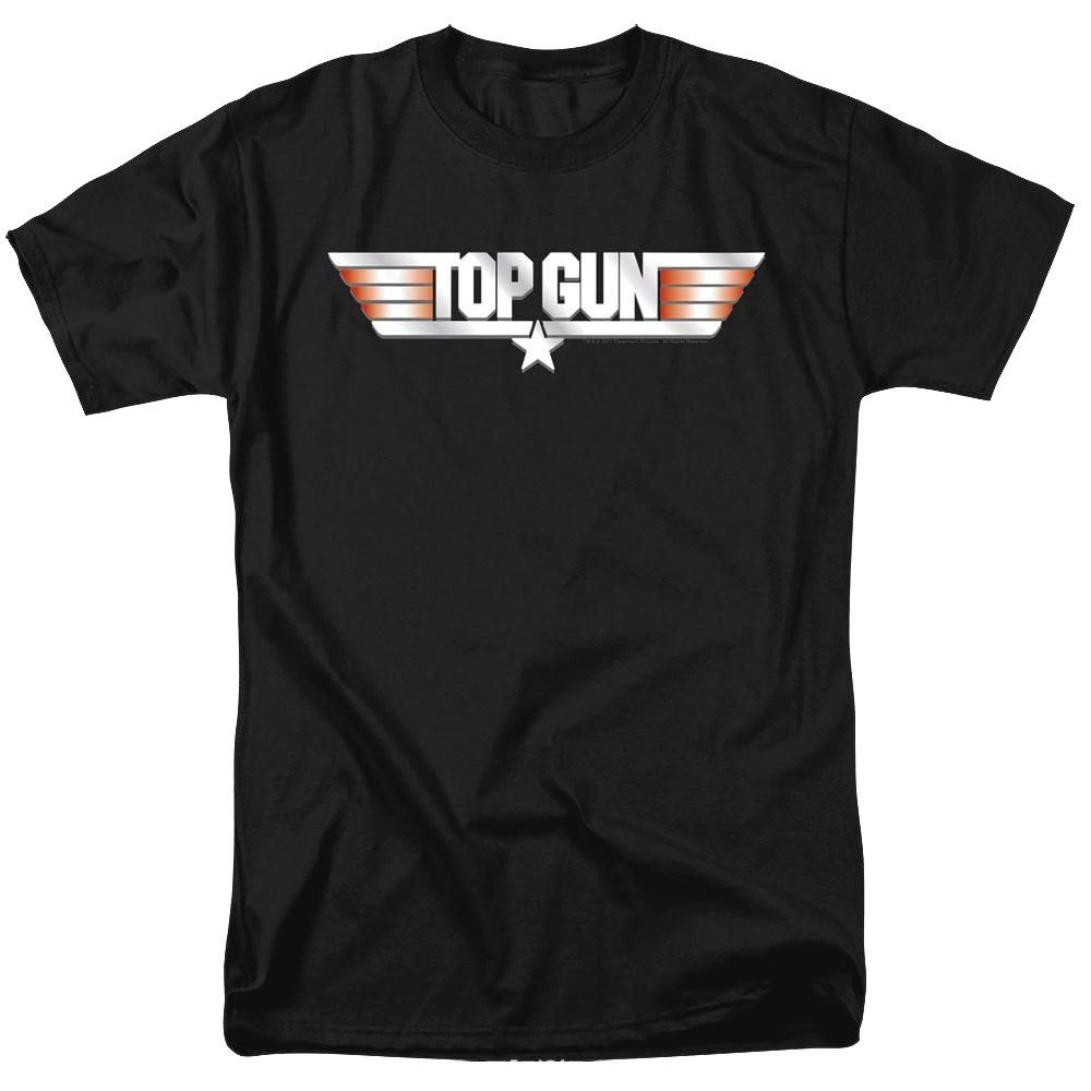 Top Gun Logo - Men's Regular Fit T-Shirt Men's Regular Fit T-Shirt Top Gun