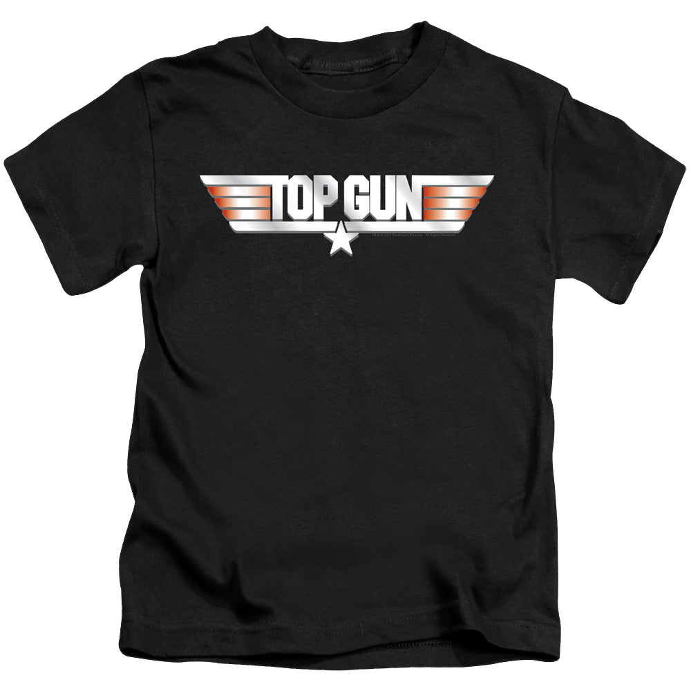 Top Gun Logo - Kid's T-Shirt Kid's T-Shirt (Ages 4-7) Top Gun