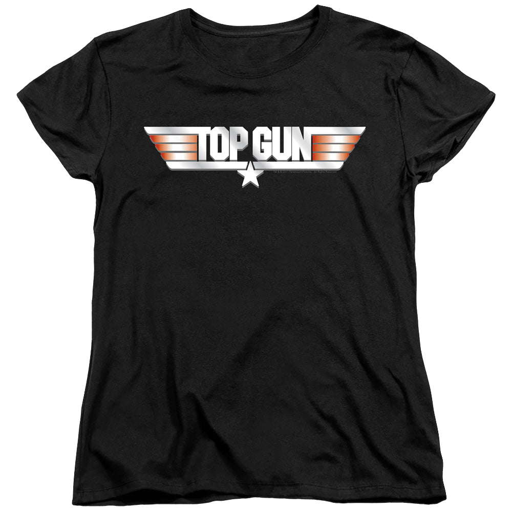 Top Gun Logo - Women's T-Shirt Women's T-Shirt Top Gun