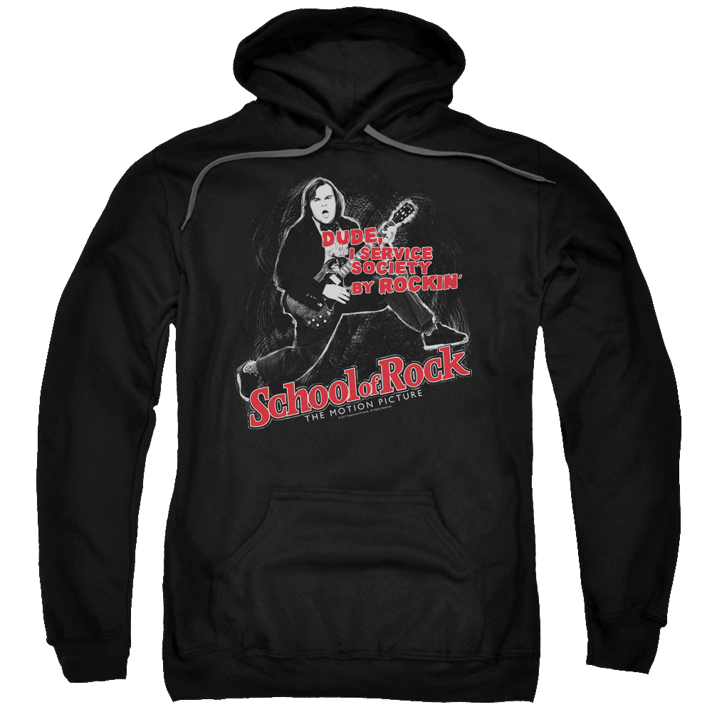 School of Rock Rockin - Pullover Hoodie Pullover Hoodie School of Rock