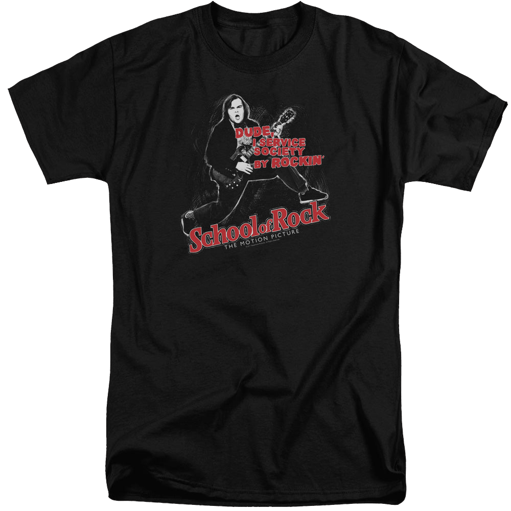 School of Rock Rockin - Men's Tall Fit T-Shirt Men's Tall Fit T-Shirt School of Rock