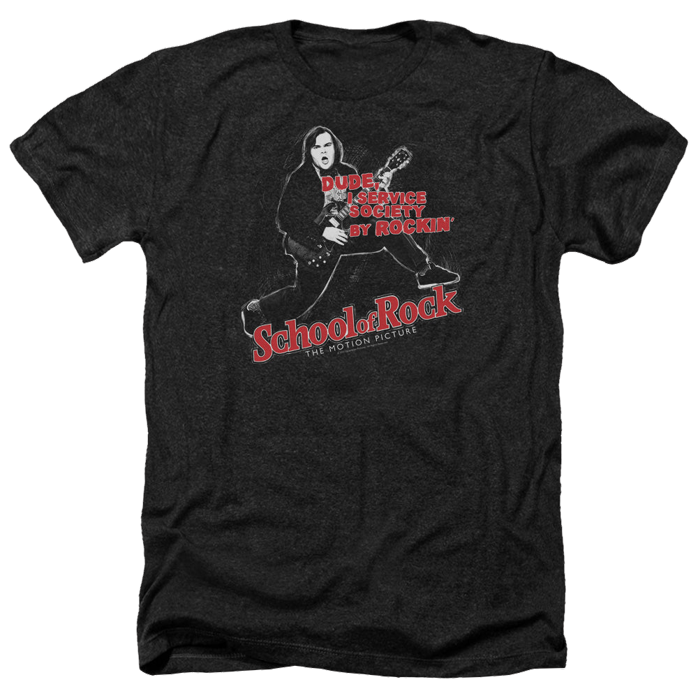 School of Rock Rockin - Men's Heather T-Shirt Men's Heather T-Shirt School of Rock