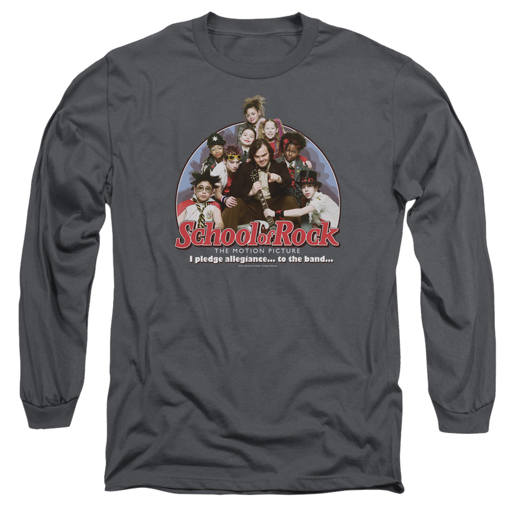 School of Rock I Pledge Allegiance - Men's Long Sleeve T-Shirt Men's Long Sleeve T-Shirt School of Rock
