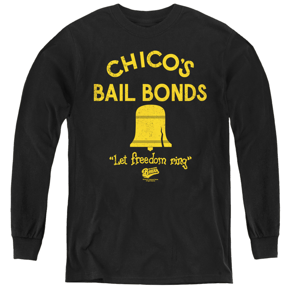 Bad News Bears, The Chicos Bail Bonds - Youth Long Sleeve T-Shirt Youth Long Sleeve T-Shirt Bad News Bears