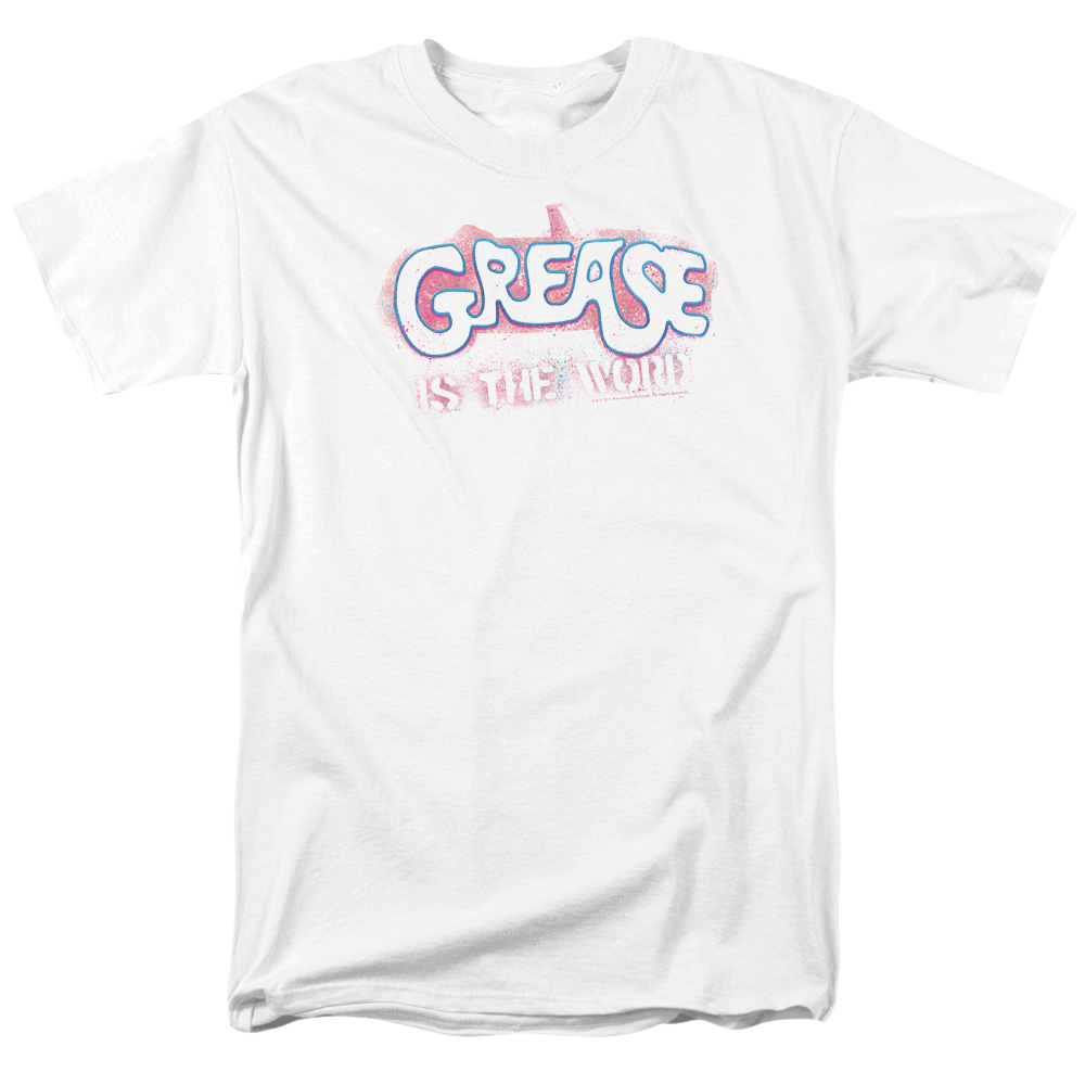 Grease Grease Is The Word - Men's Regular Fit T-Shirt Men's Regular Fit T-Shirt Grease