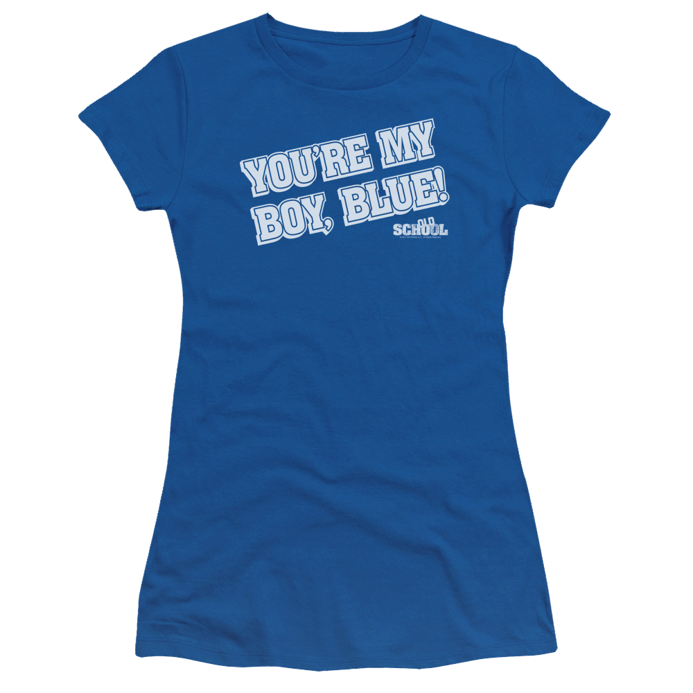 Old School My Boy Blue - Juniors T-Shirt Juniors T-Shirt Old School