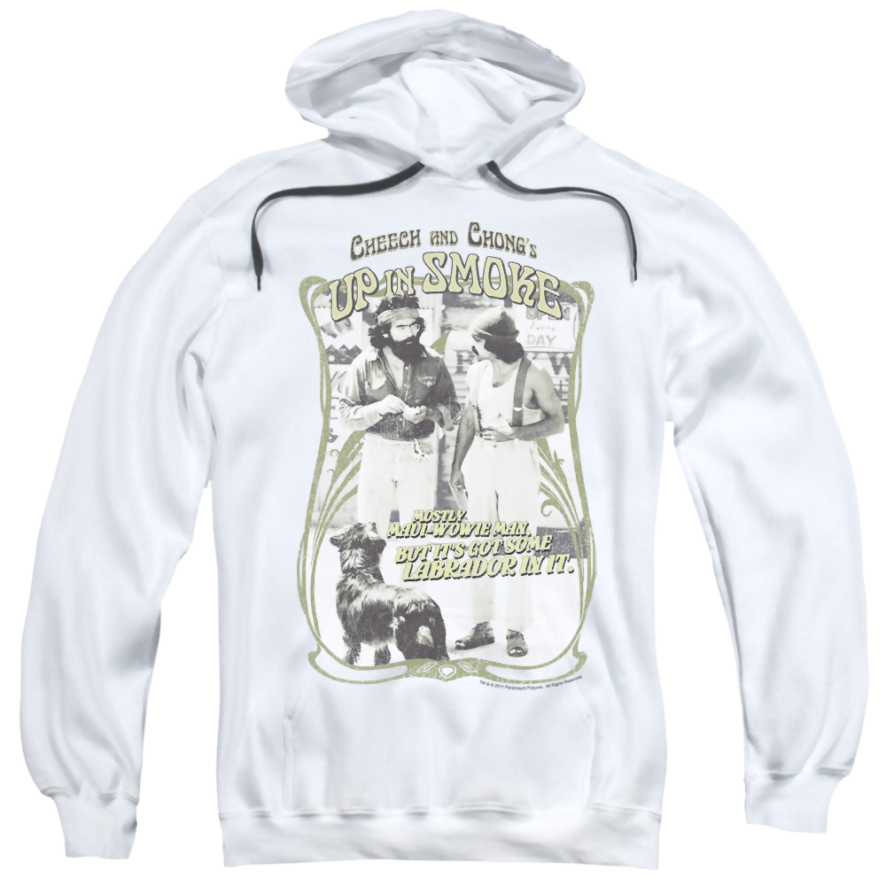 Up in Smoke Labrador - Pullover Hoodie Pullover Hoodie Cheech & Chong