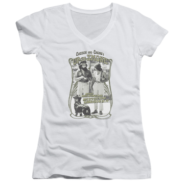 Up in Smoke Labrador - Juniors V-Neck T-Shirt Juniors V-Neck T-Shirt Cheech & Chong