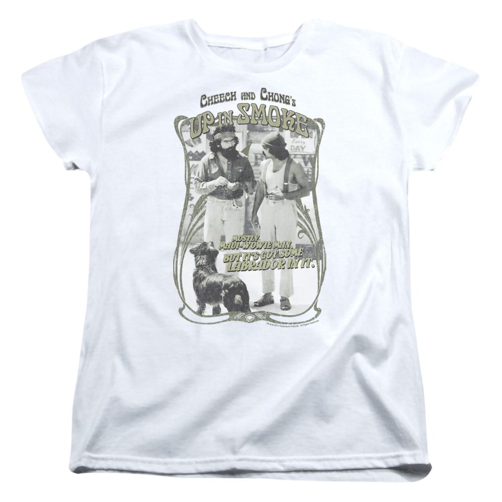 Up in Smoke Labrador - Women's T-Shirt Women's T-Shirt Cheech & Chong
