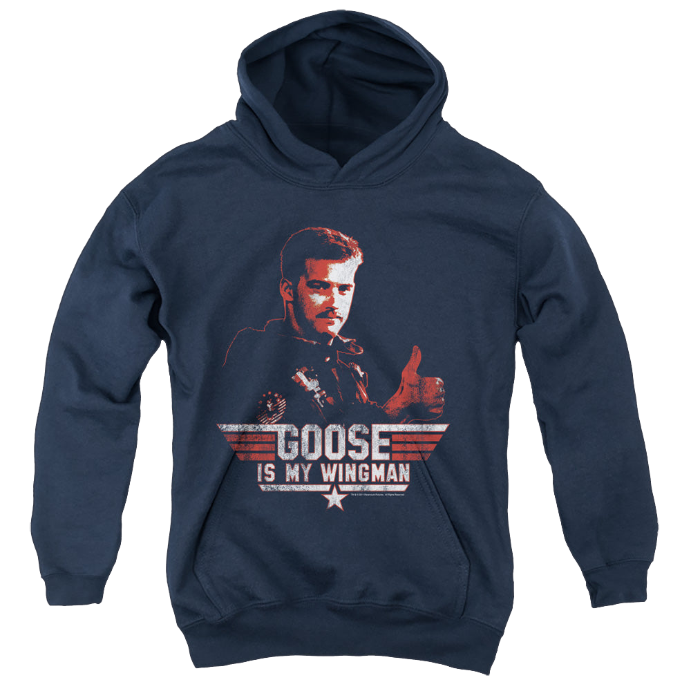 Top Gun Wingman Goose - Youth Hoodie Youth Hoodie (Ages 8-12) Top Gun