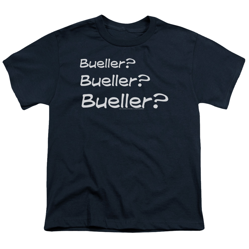 Ferris Bueller's Day Off Bueller? - Youth T-Shirt Youth T-Shirt (Ages 8-12) Ferris Bueller's Day Off