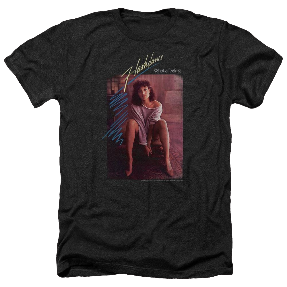 Flashdance Title - Men's Heather T-Shirt Men's Heather T-Shirt Flashdance