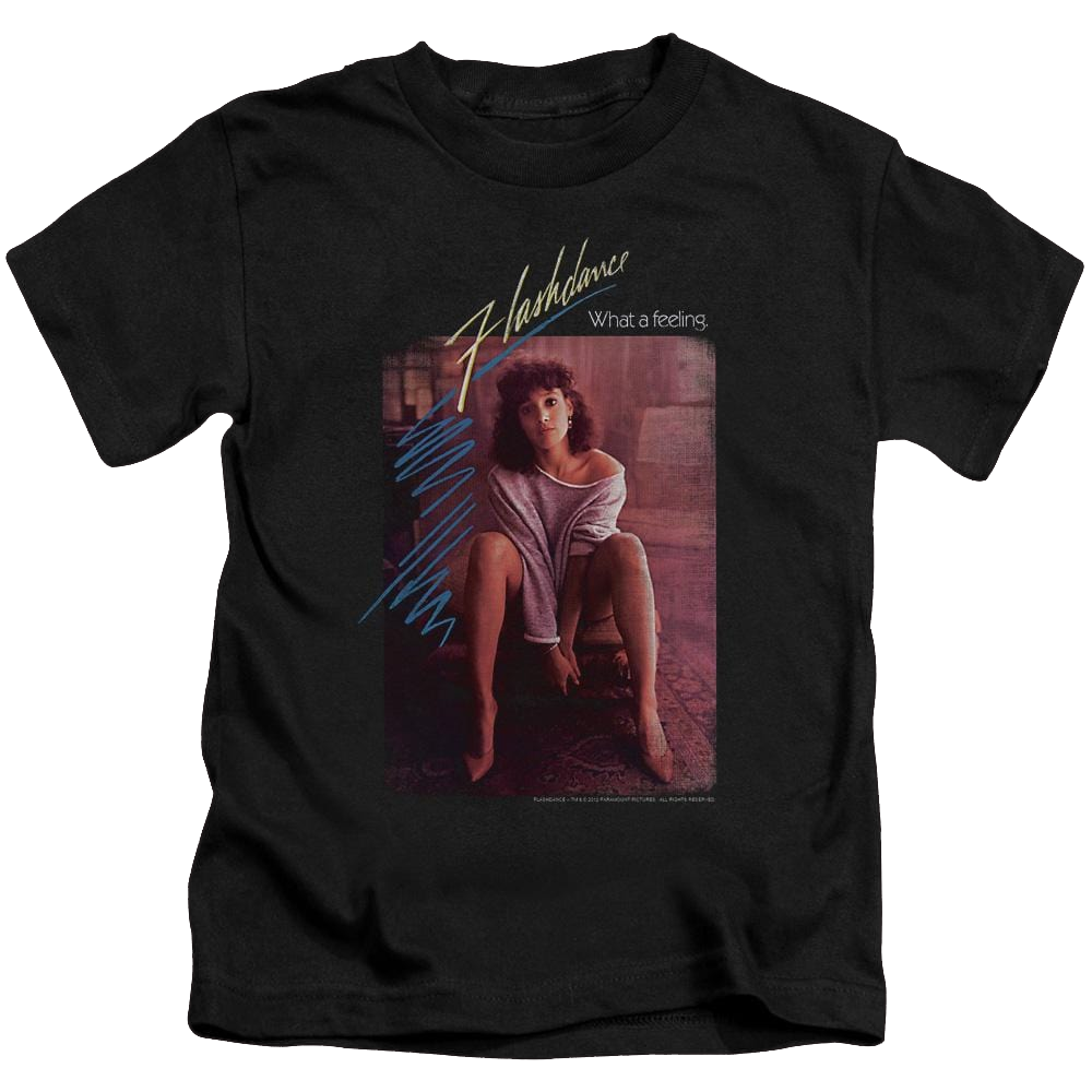 Flashdance Title - Kid's T-Shirt (Ages 4-7) Kid's T-Shirt (Ages 4-7) Flashdance