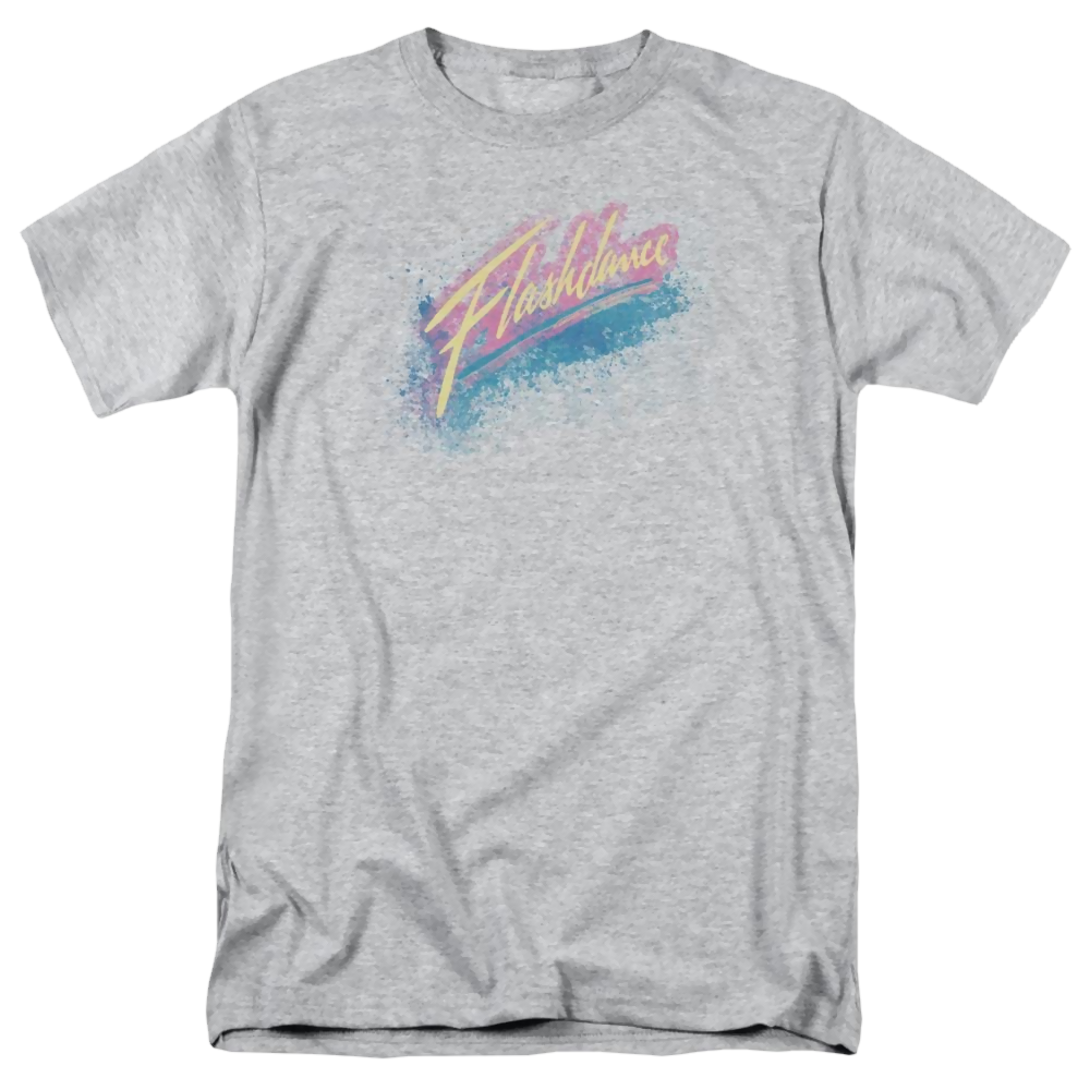 Flashdance Spray Logo - Men's Regular Fit T-Shirt Men's Regular Fit T-Shirt Flashdance