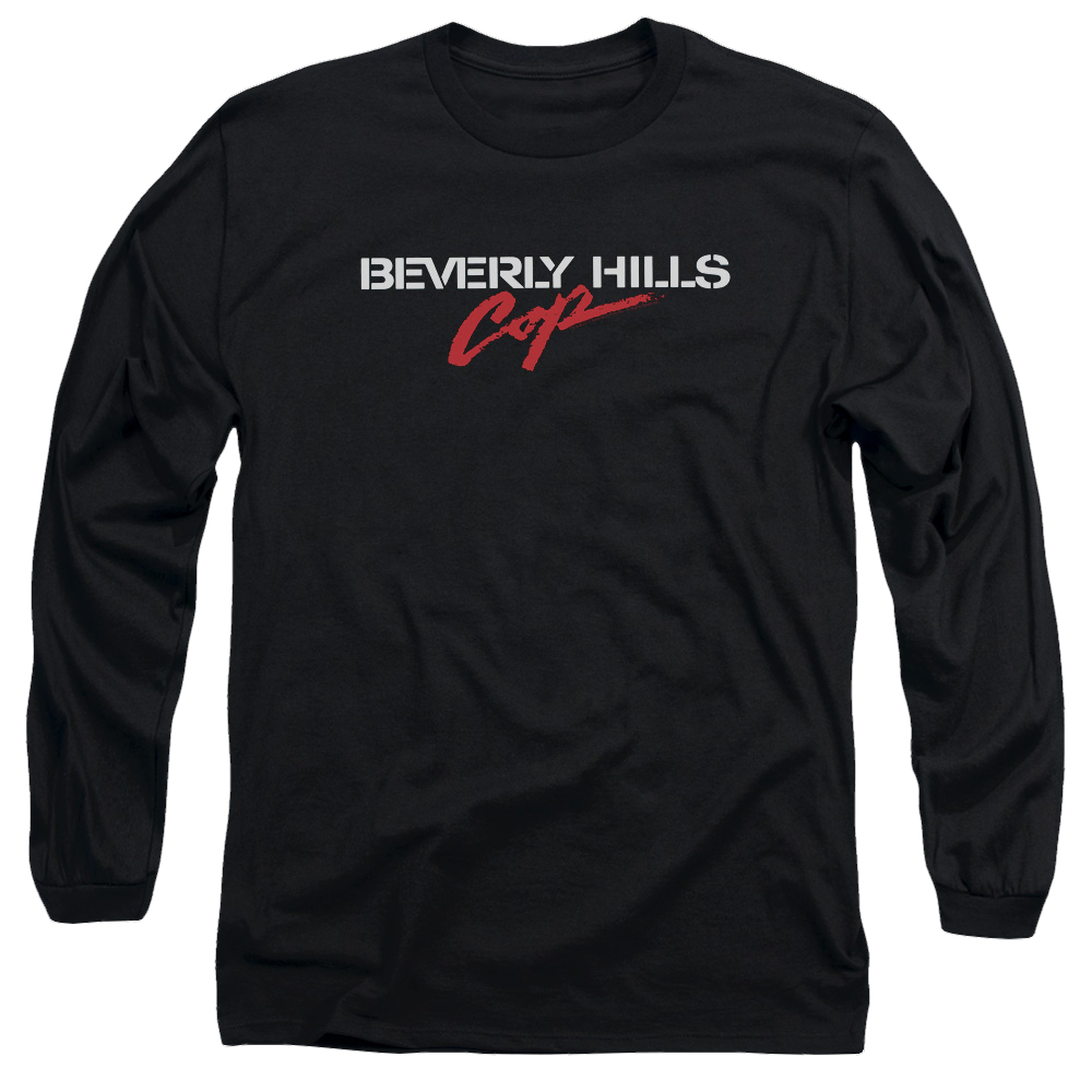 Beverly Hills Cop Logo - Men's Long Sleeve T-Shirt Men's Long Sleeve T-Shirt Beverly Hills Cop