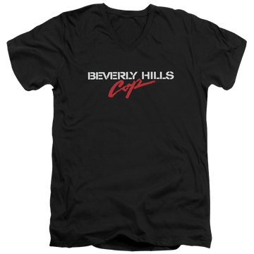 Beverly Hills Cop Logo - Men's V-Neck T-Shirt Men's V-Neck T-Shirt Beverly Hills Cop