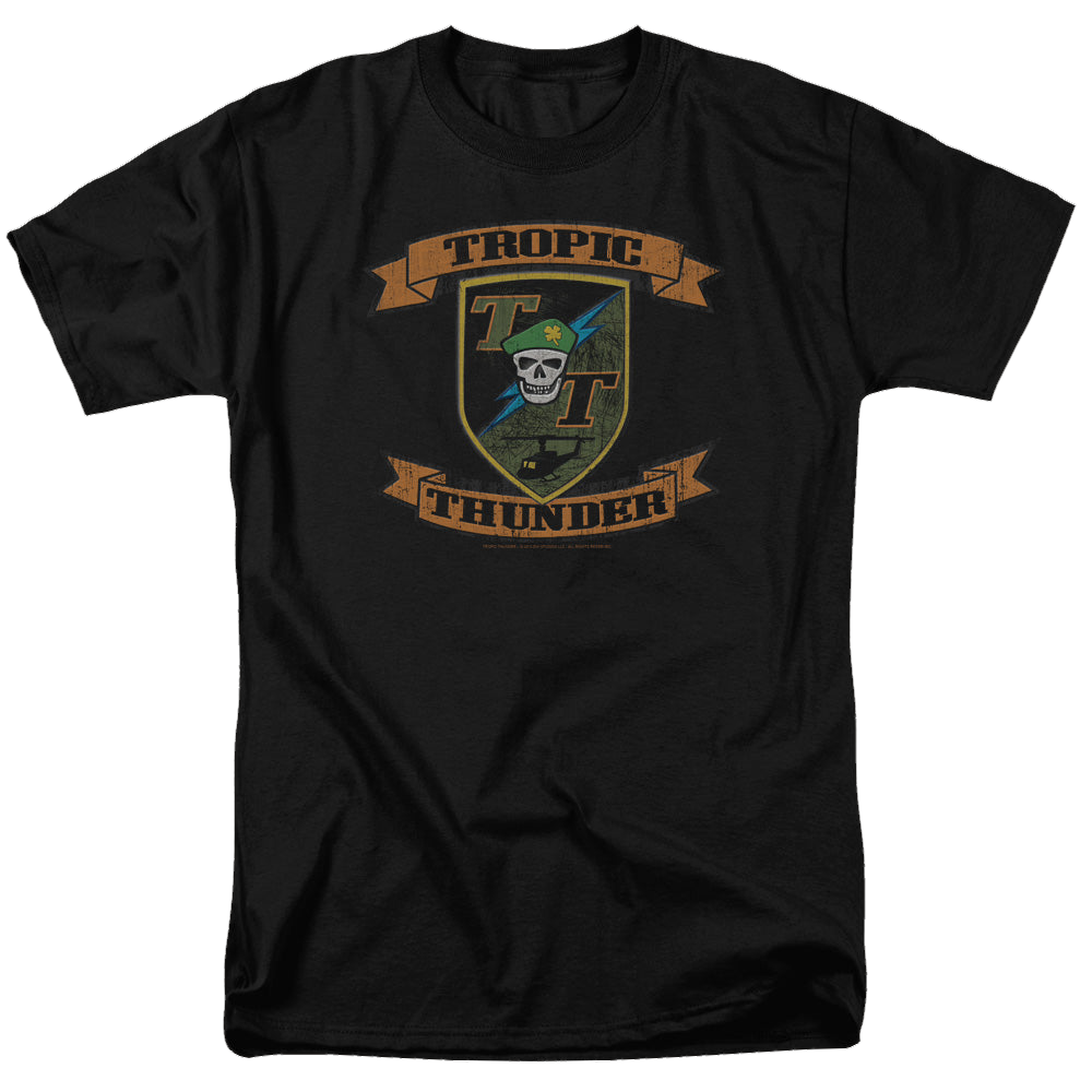 Paramount Tropic Thunder Patch - Men's Regular Fit T-Shirt Men's Regular Fit T-Shirt Tropic Thunder