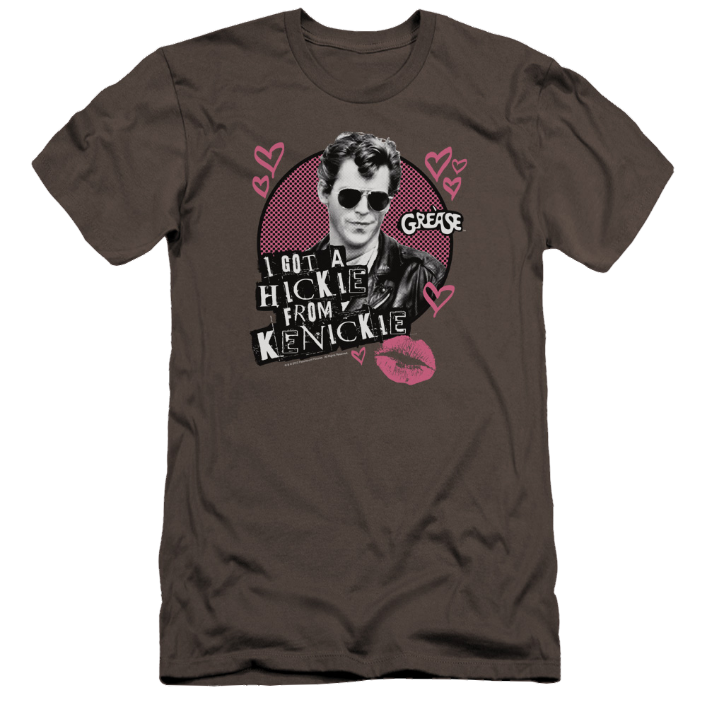 Grease Kenickie Premium Adult Slim Fit T-Shirt Men's Premium Slim Fit T-Shirt Grease