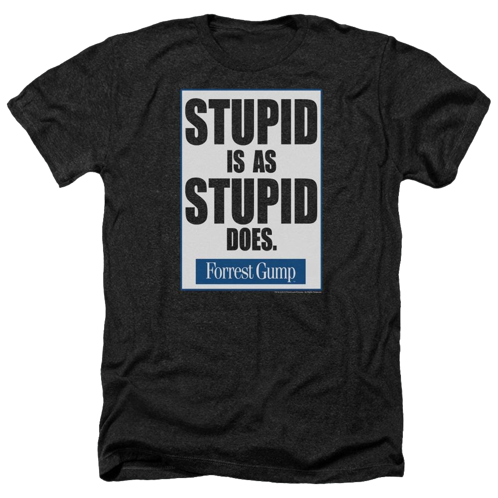 Forrest Gump Stupid Is - Men's Heather T-Shirt Men's Heather T-Shirt Forrest Gump