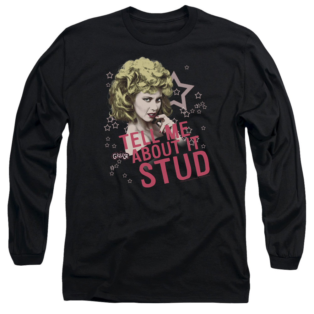 Grease Tell Me About It Stud - Men's Long Sleeve T-Shirt Men's Long Sleeve T-Shirt Grease