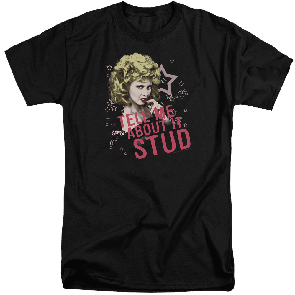 Grease Tell Me About It Stud - Men's Tall Fit T-Shirt Men's Tall Fit T-Shirt Grease