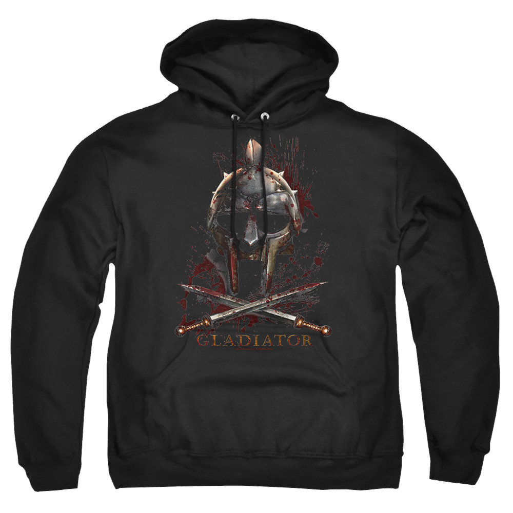 Gladiator Helmet - Pullover Hoodie Pullover Hoodie Gladiator