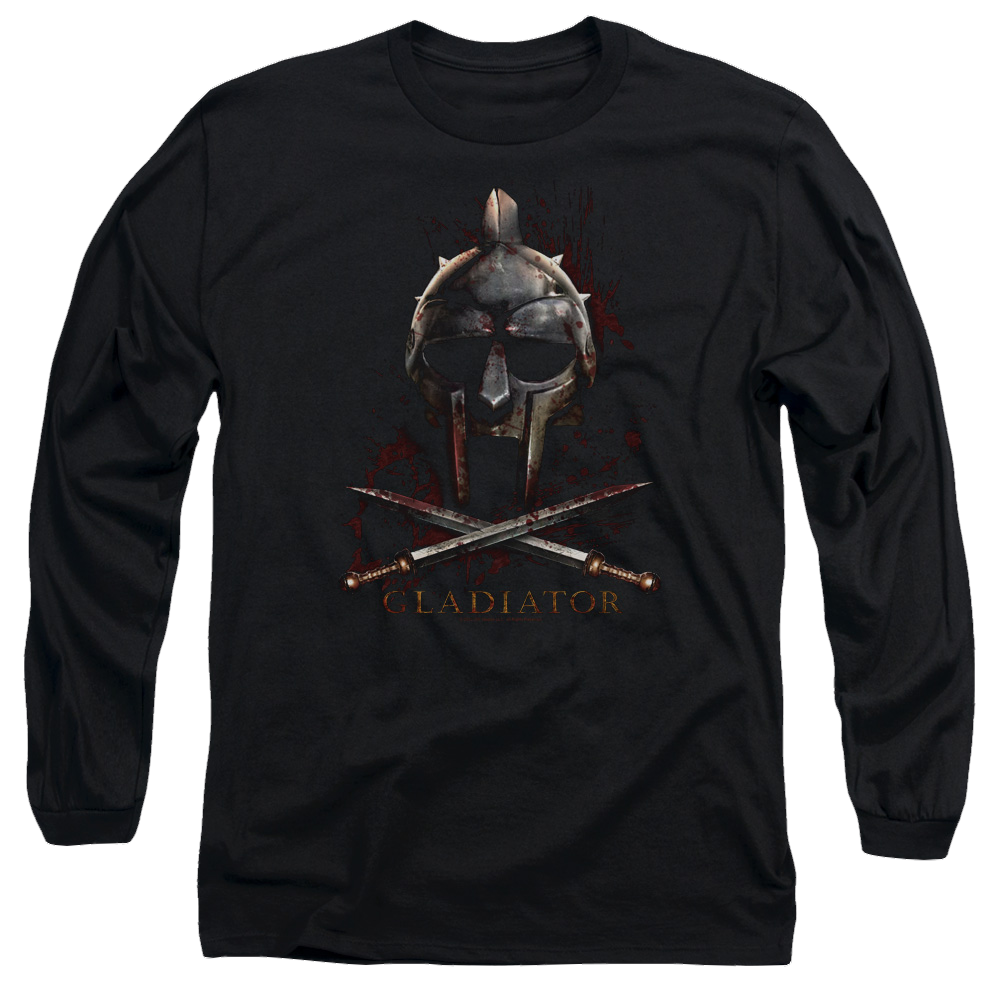 Gladiator Helmet - Men's Long Sleeve T-Shirt Men's Long Sleeve T-Shirt Gladiator