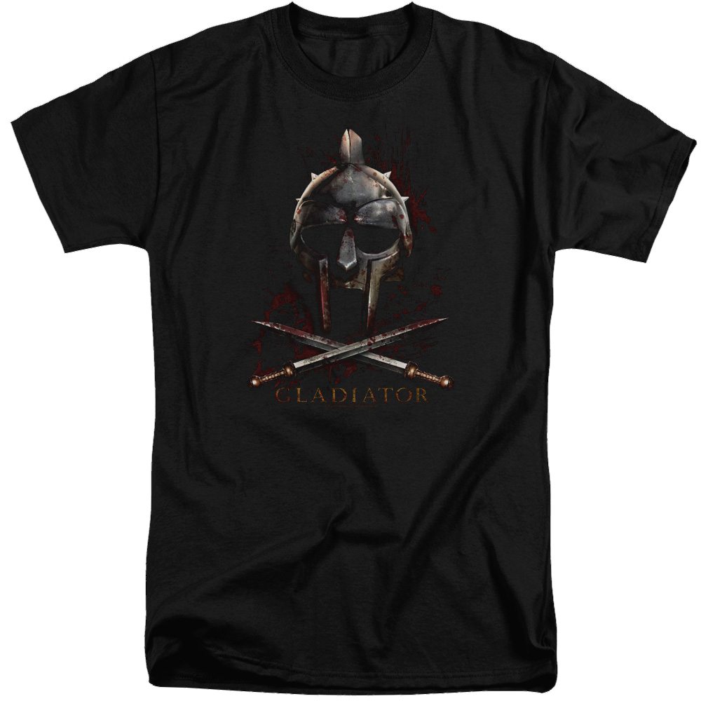 Gladiator Helmet - Men's Tall Fit T-Shirt Men's Tall Fit T-Shirt Gladiator