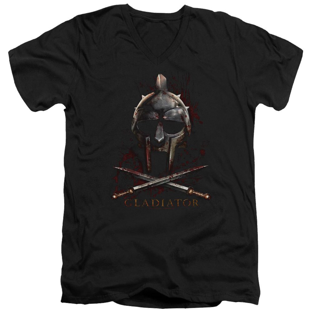 Gladiator Helmet - Men's V-Neck T-Shirt Men's V-Neck T-Shirt Gladiator