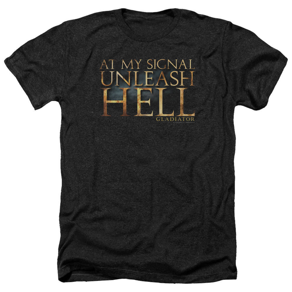 Gladiator Unleash Hell - Men's Heather T-Shirt Men's Heather T-Shirt Gladiator