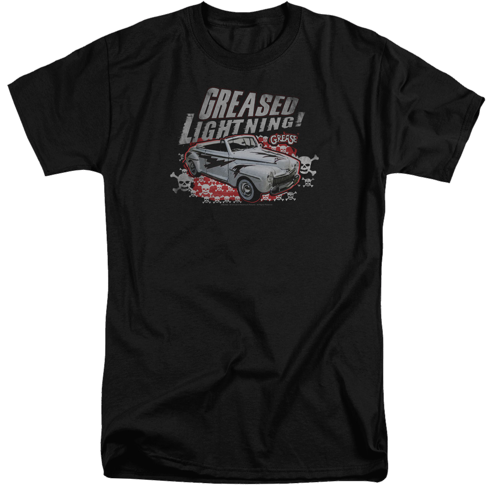 Grease Greased Lightening - Men's Tall Fit T-Shirt Men's Tall Fit T-Shirt Grease