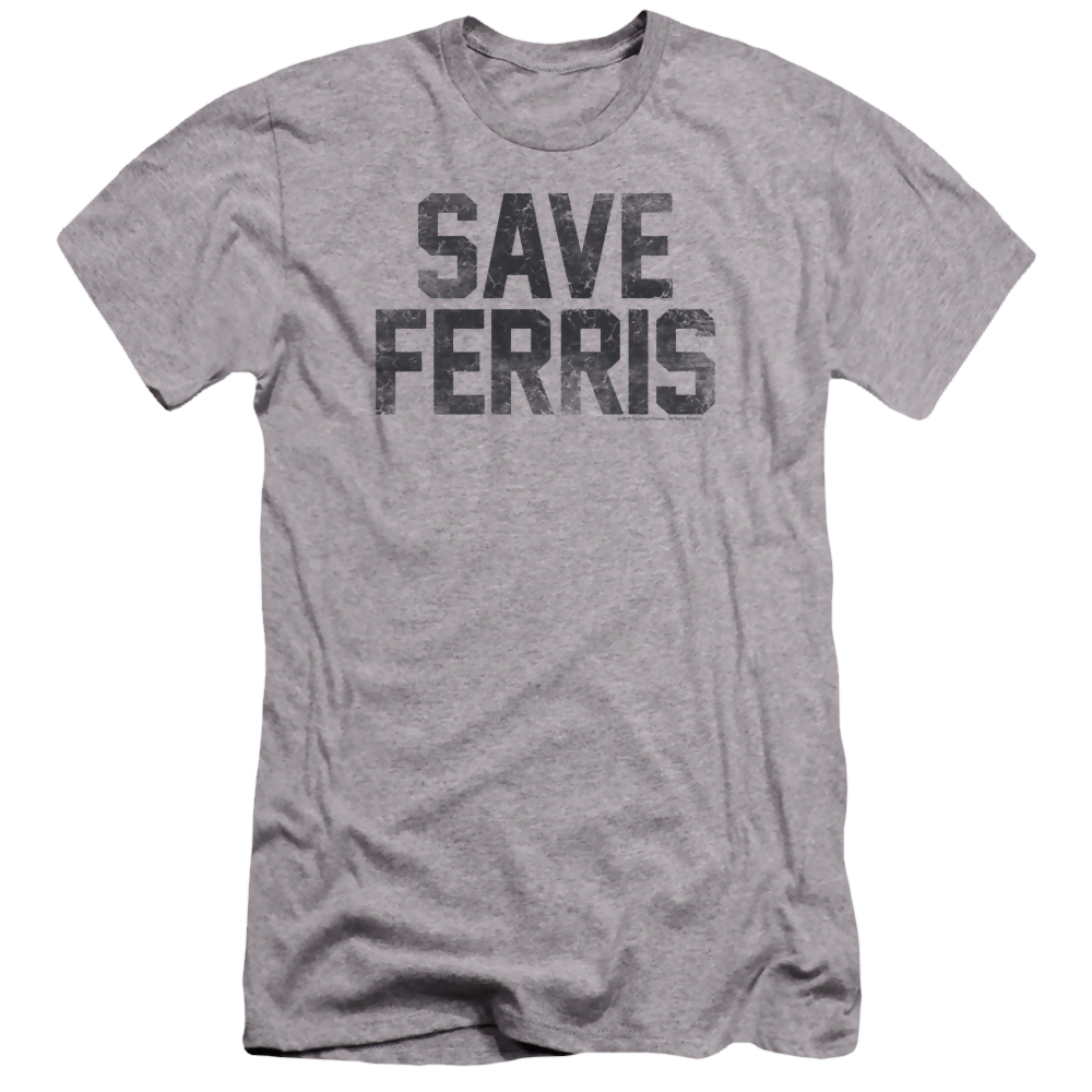 Ferris Bueller's Day Off Save Ferris - Men's Premium Slim Fit T-Shirt Men's Premium Slim Fit T-Shirt Ferris Bueller's Day Off