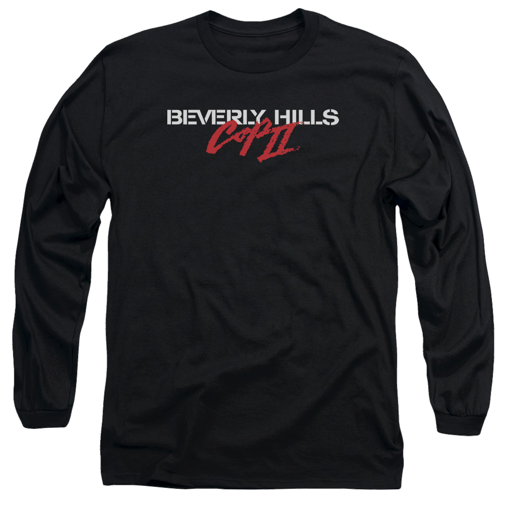 Beverly Hills Cop Logo - Men's Long Sleeve T-Shirt Men's Long Sleeve T-Shirt Beverly Hills Cop