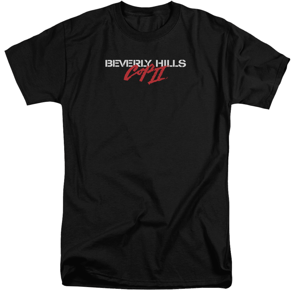 Beverly Hills Cop Logo - Men's Tall Fit T-Shirt Men's Tall Fit T-Shirt Beverly Hills Cop