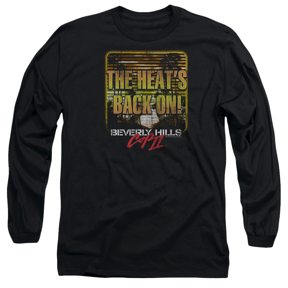 Beverly Hills Cop The Heats Back On - Men's Long Sleeve T-Shirt Men's Long Sleeve T-Shirt Beverly Hills Cop