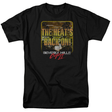 Beverly Hills Cop The Heats Back On - Men's Regular Fit T-Shirt Men's Regular Fit T-Shirt Beverly Hills Cop