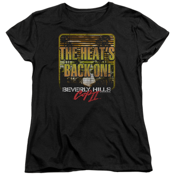 Beverly Hills Cop The Heats Back On - Women's T-Shirt Women's T-Shirt Beverly Hills Cop