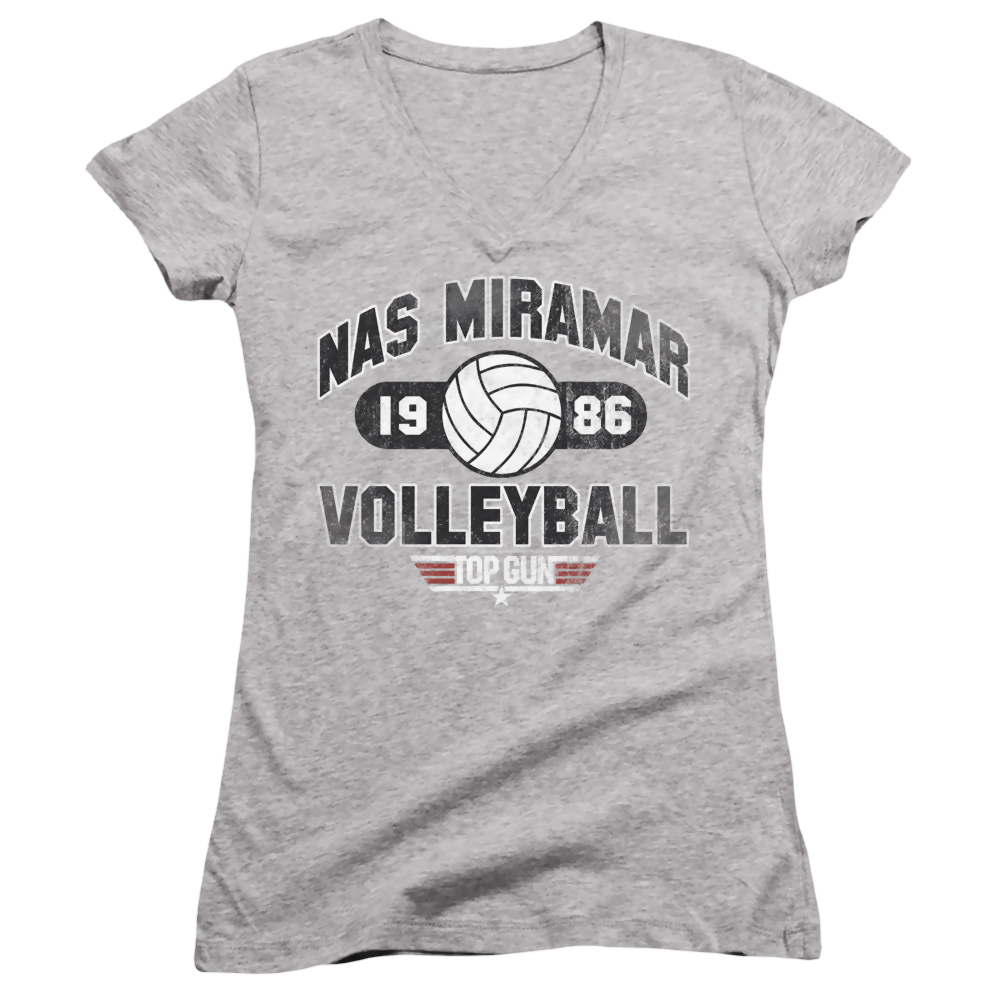 Top Gun Nas Miramar Volleyball - Juniors V-Neck T-Shirt Juniors V-Neck T-Shirt Top Gun