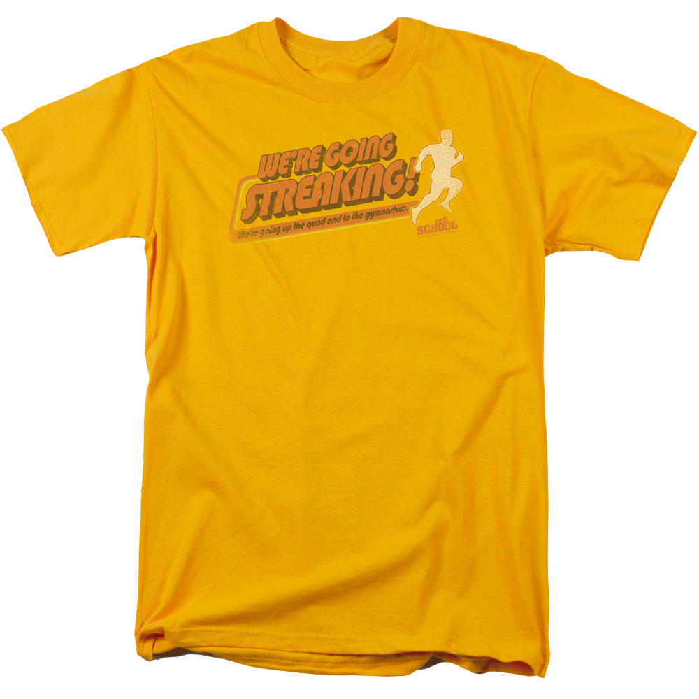 Old School Streaking - Men's Regular Fit T-Shirt Men's Regular Fit T-Shirt Old School