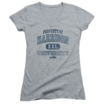 Old School Property Of Harrison - Juniors V-Neck T-Shirt Juniors V-Neck T-Shirt Old School