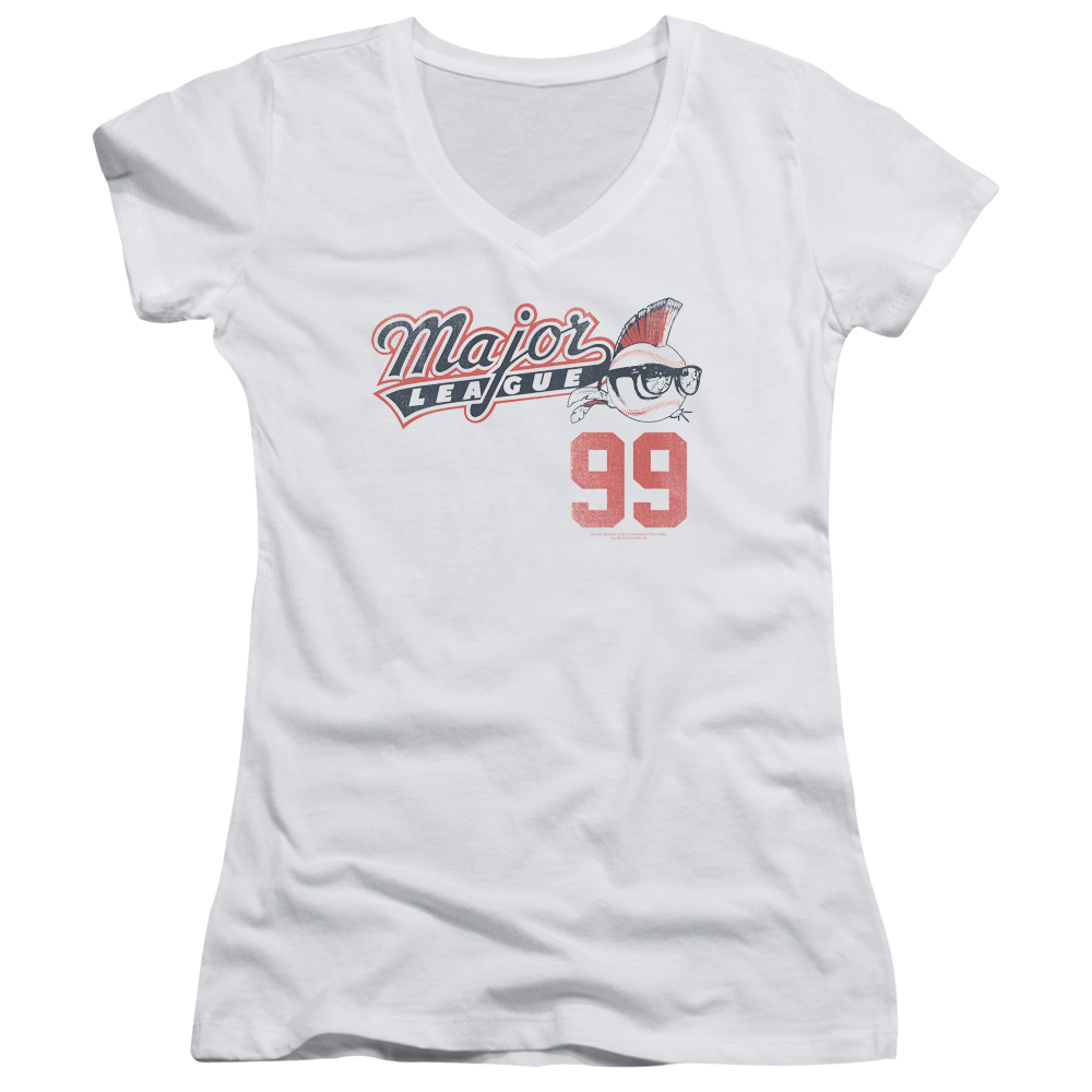 Major League 99 Juniors V-Neck T-Shirt Juniors V-Neck T-Shirt Major League